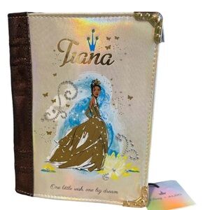 NWT DISNEY x ALDO Storybooktwo Clutch Crossbody Bag Purse TIANA
